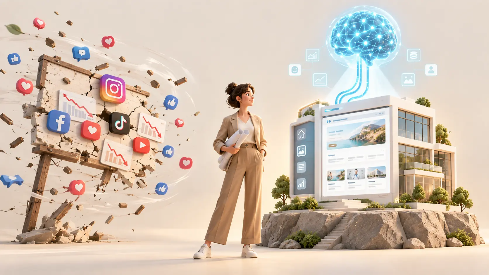Why small businesses still need an authoritative website in the era of AI search and social media